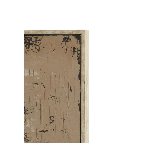 Light en Living Wandornament 90X3X120 cm ZIRELLE creme+zand+bruin