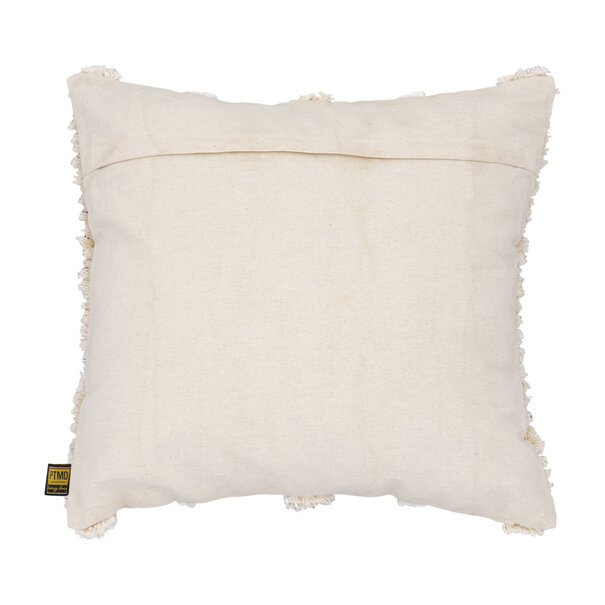 PTMD Kussen Rashel Creme vierkant katoen