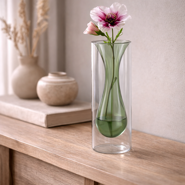 PTMD Vaas Yanna Groen met tapsvormige binnenkant groot