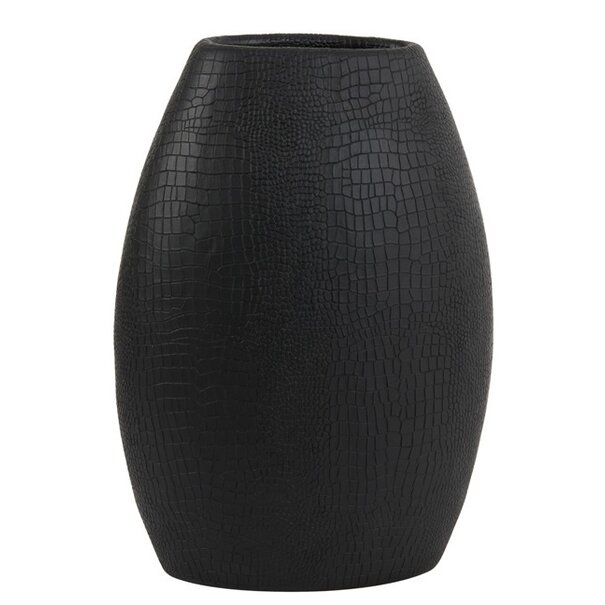 Light en Living Vaas deco 35x20,5x49,5 cm MAMBAS zwart