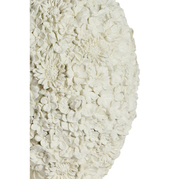 Light en Living Vaas deco Ø27x30,5 cm VIOLETA mat creme