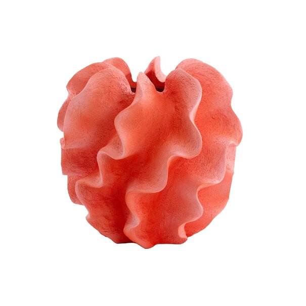 Light en Living Vaas deco Ø26,5X25 cm SHARUNA coral