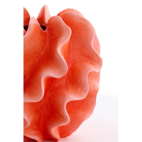Light en Living Vaas deco Ø32,5X31 cm SHARUNA coral