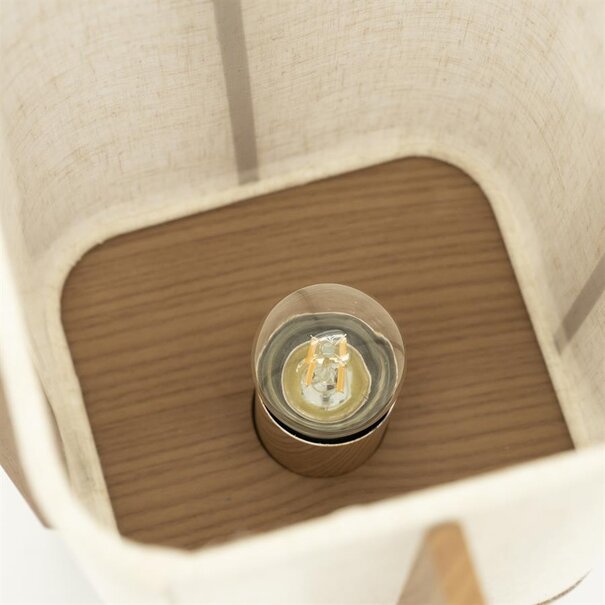 By Boo Tafellamp Aterlier klein - bruin