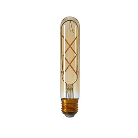 LED staaf Ø3x14,5 cm LIGHT 4W amber E27 dimbaar