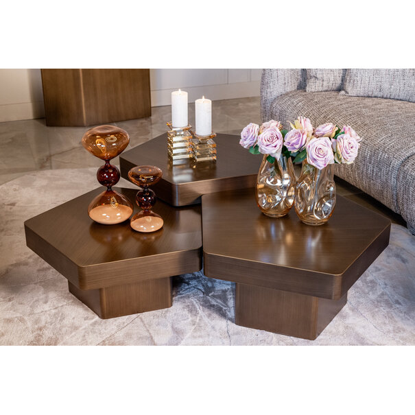 Richmond Interiors Zandloper Elba groot Bruin