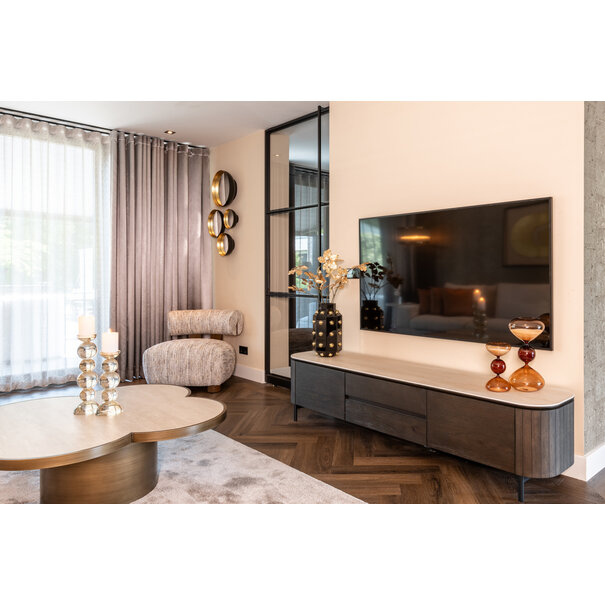 Richmond Interiors Zandloper Elba groot Bruin