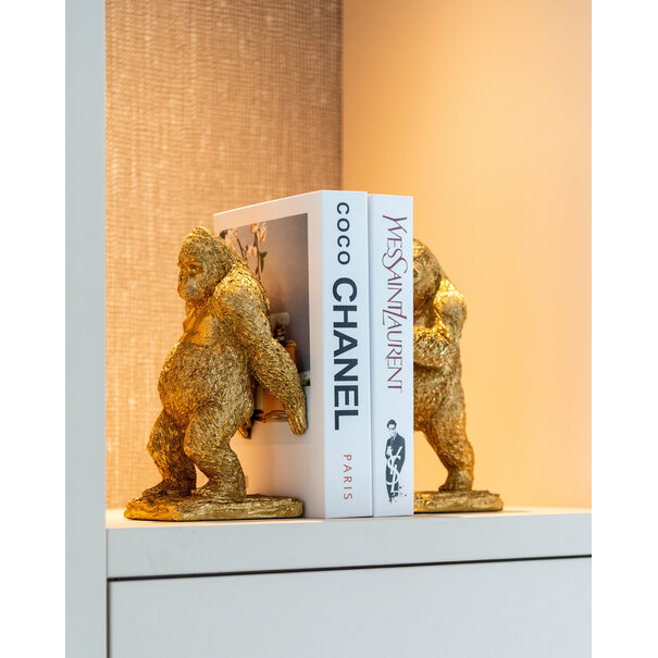 Richmond Interiors Boekenstandaard Donky goud