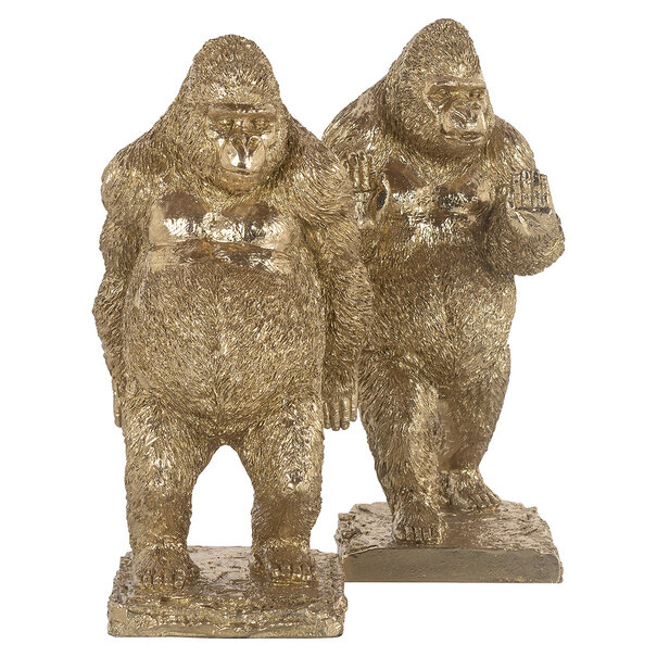 Richmond Interiors Boekenstandaard Donky goud