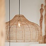Kap Ø43x29 cm TONODA jute naturel (excl pendel)