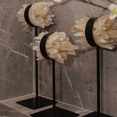 Ornament Yerin Naturel mineraal Quartz cluster - maat M