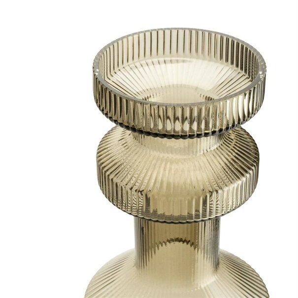 Vaas - Kandelaar Ara 14,5x61 cm - bruin