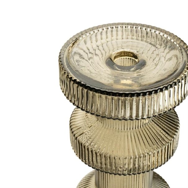 Vaas - Kandelaar Ara 14,5x61 cm - bruin