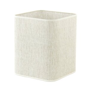 Lampenkap vierkant rond hoog 30-30-35 cm BRESKA parel wit