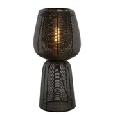 Tafellamp Ø24x54 cm ABOSO mat zwart