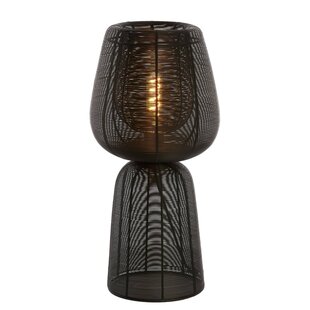 Tafellamp Ø24x54 cm ABOSO mat zwart