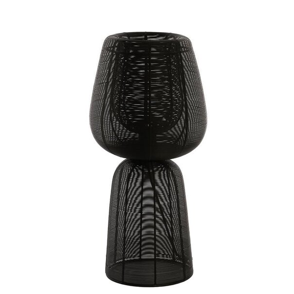 Light en Living Tafellamp Ø24x54 cm ABOSO mat zwart