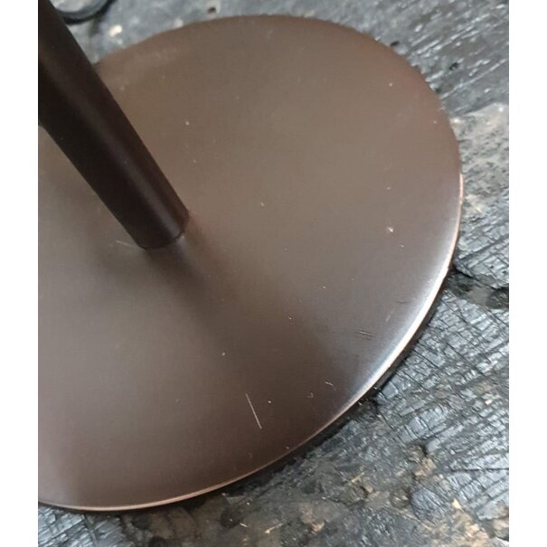 Light en Living Tafellamp Ø20x34 cm CEDILLO metallic mat donker bruin-zwart - showroommodel