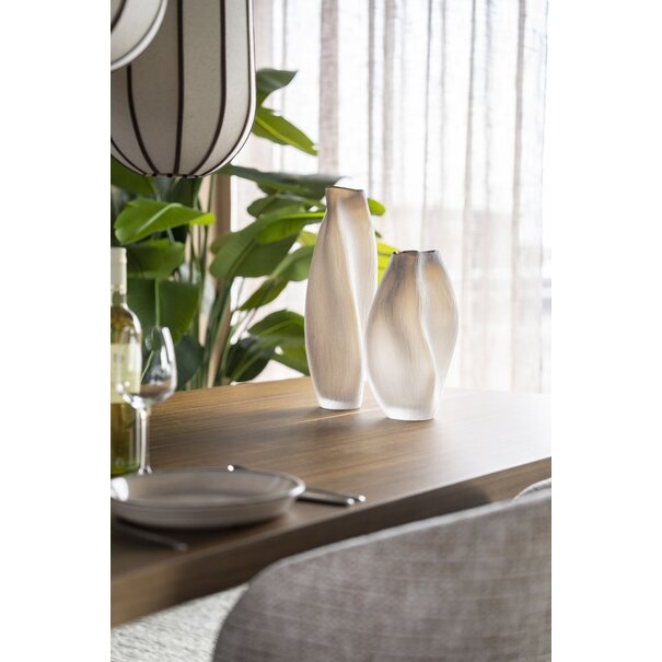 Vaas Selar 16x45 cm - bruin