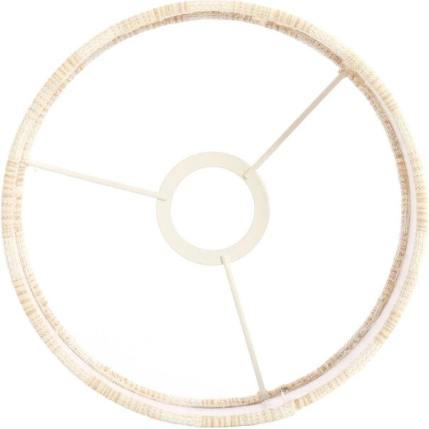 Light en Living Lampenkap Cilinder Jinx wit rond 20-20-15