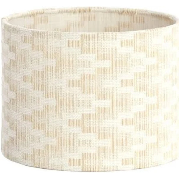 Light en Living Lampenkap Cilinder Jinx wit rond 30-30-21