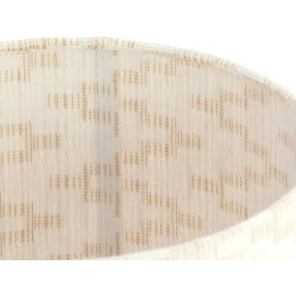 Light en Living Lampenkap Cilinder Jinx wit rond 25-25-18