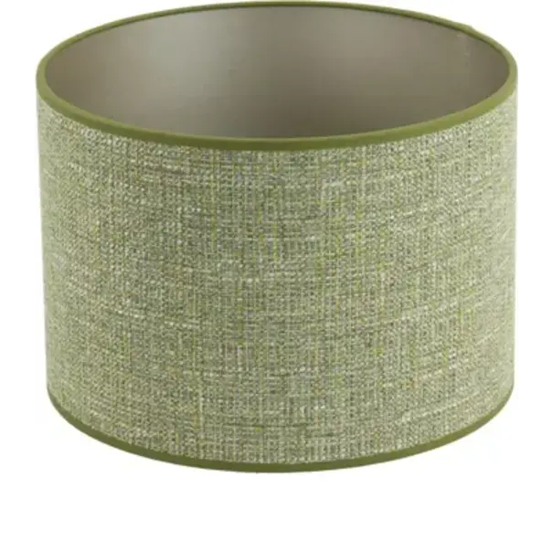 Light en Living Lampenkap textiel tweed 30x30x21cm groen