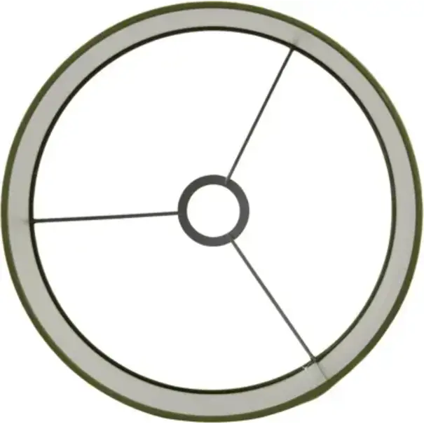 Light en Living Lampenkap textiel tweed 20x20x15cm groen