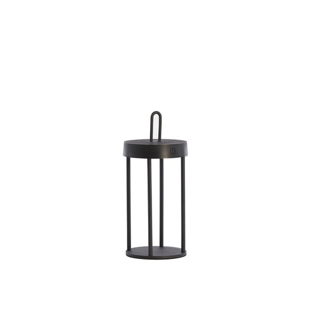 Light en Living Tafellamp LED Ø13x28 cm ISALO zwart