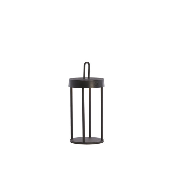 Light en Living Tafellamp LED Ø13x28 cm ISALO zwart