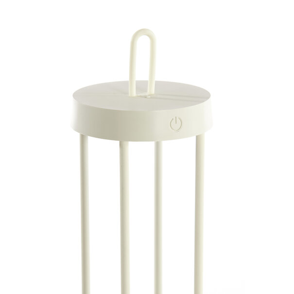 Light en Living Tafellamp LED Ø13x28 cm ISALO creme