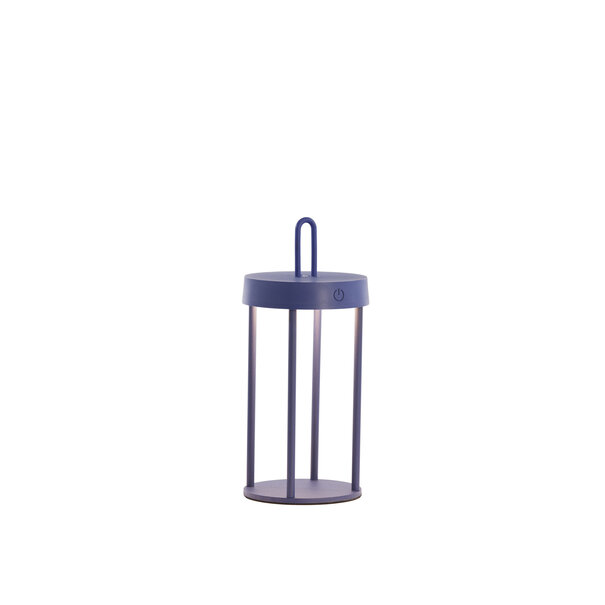 Light en Living Tafellamp LED Ø13x28 cm ISALO blauw