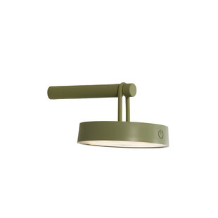 Wandlamp LED 19x13x8,5 cm TOLIARA  olijf groen