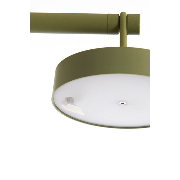 Light en Living Wandlamp LED 19x13x8,5 cm TOLIARA  olijf groen