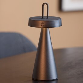 Tafellamp LED Ø13x28,5 cm ANKENTA zwart