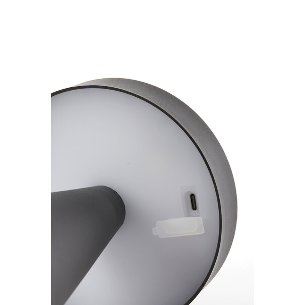 Light en Living Tafellamp LED Ø13x28,5 cm ANKENTA zwart