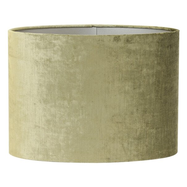 Light en Living Lampenkap ovaal recht smal GEMSTONE olive - diverse maten