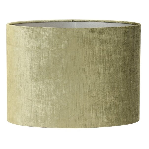 Light en Living Lampenkap ovaal recht smal GEMSTONE olive - diverse maten