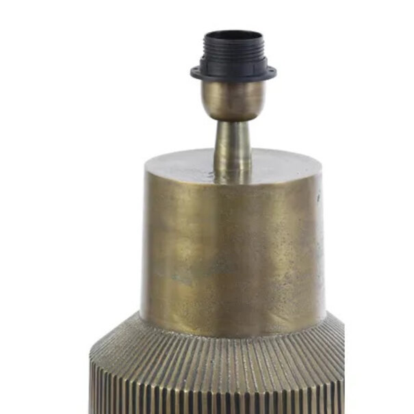 Light en Living Lampvoet - BRISKA - Brons - Ø20x49.5 cm