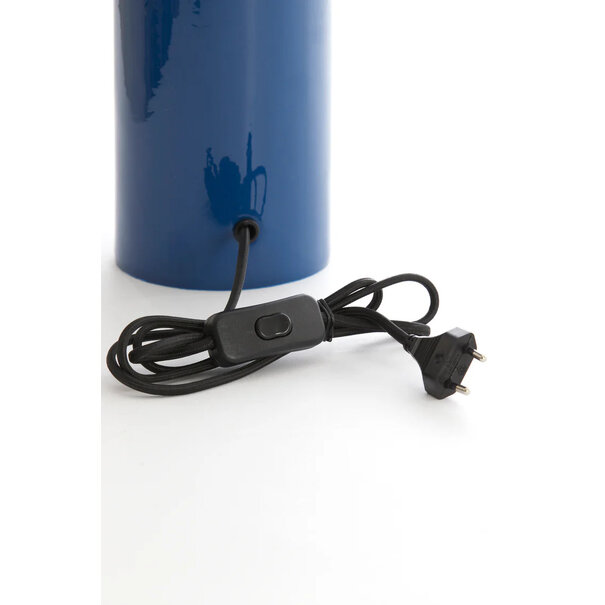 Light en Living Lampvoet PETCH - Ø22x40cm - blauw