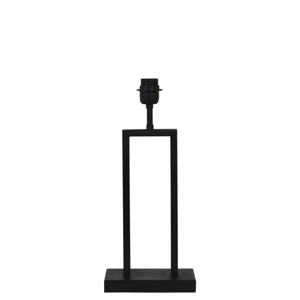 Light en Living Lampvoet 20x10x41 cm SHIVA mat zwart