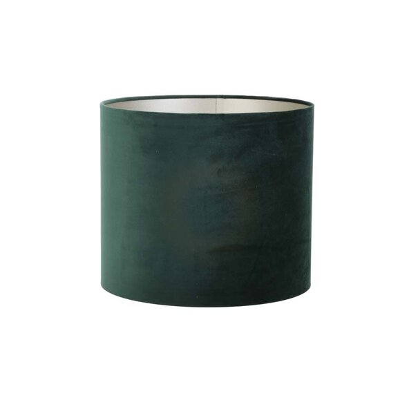 Light en Living Cilinder Lampenkap Velours Dutch Green - Diverse Maten