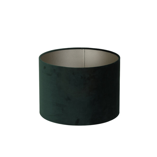 Light en Living Cilinder Lampenkap Velours Dutch Green - Diverse Maten
