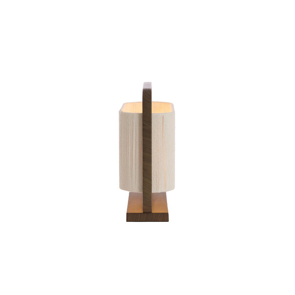 Light en Living Tafellamp  45x15x37,5 cm LECCE donkerbruin + touw naturel