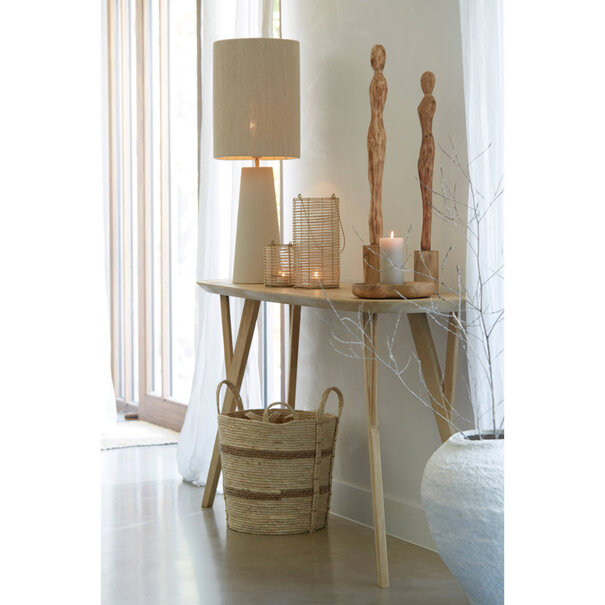 Light en Living Lampvoet Ø18x43 cm YELOS mat crème