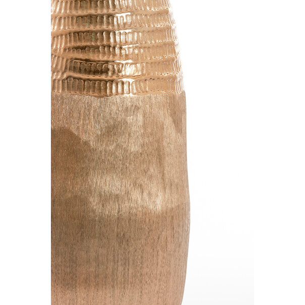 Light en Living Vaas deco Ø20x51 cm MAZAN goud