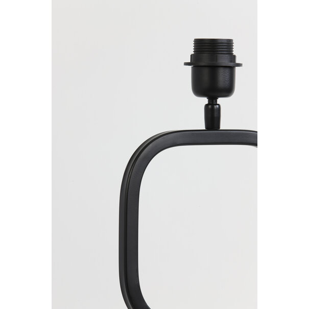 Light en Living Light & Living Lampvoet LUTIKA - Mat Zwart - 23x11,5x46 cm