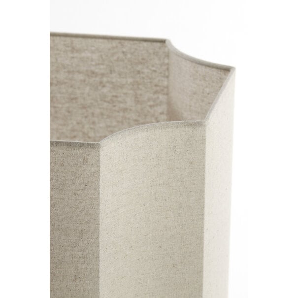 Light en Living Kap cilinder 35x35x45 cm DASLI naturel