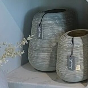 Windlicht Ø21x23 cm BANJERA crème