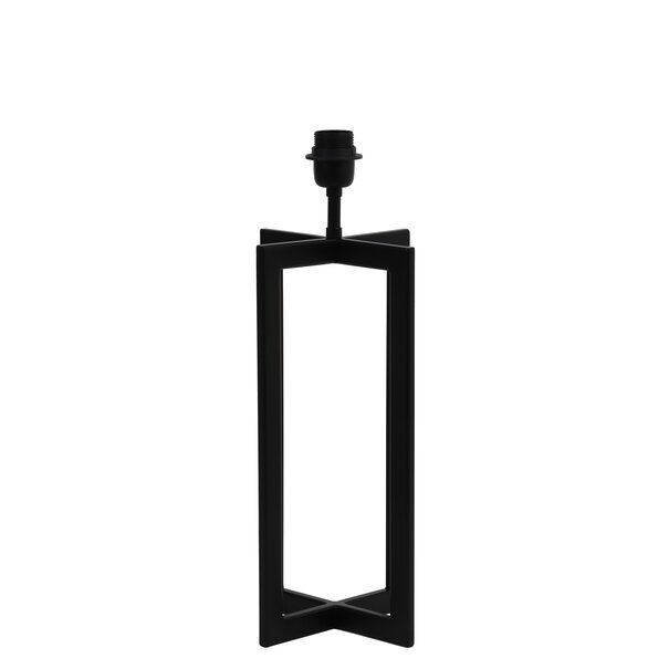 Light en Living Lampvoet 21x21x46 cm MACE mat zwart